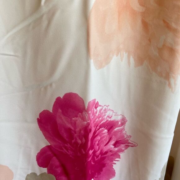 Calvin Klein Floral Sleeveless Dress.Size 14 - Picture 14 of 14